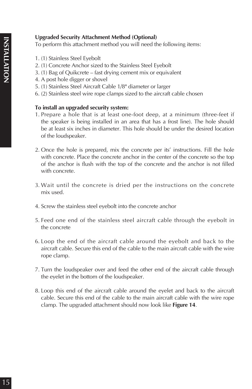 Ins t all a tion | Niles Audio CORAL RS6 User Manual | Page 16 / 24