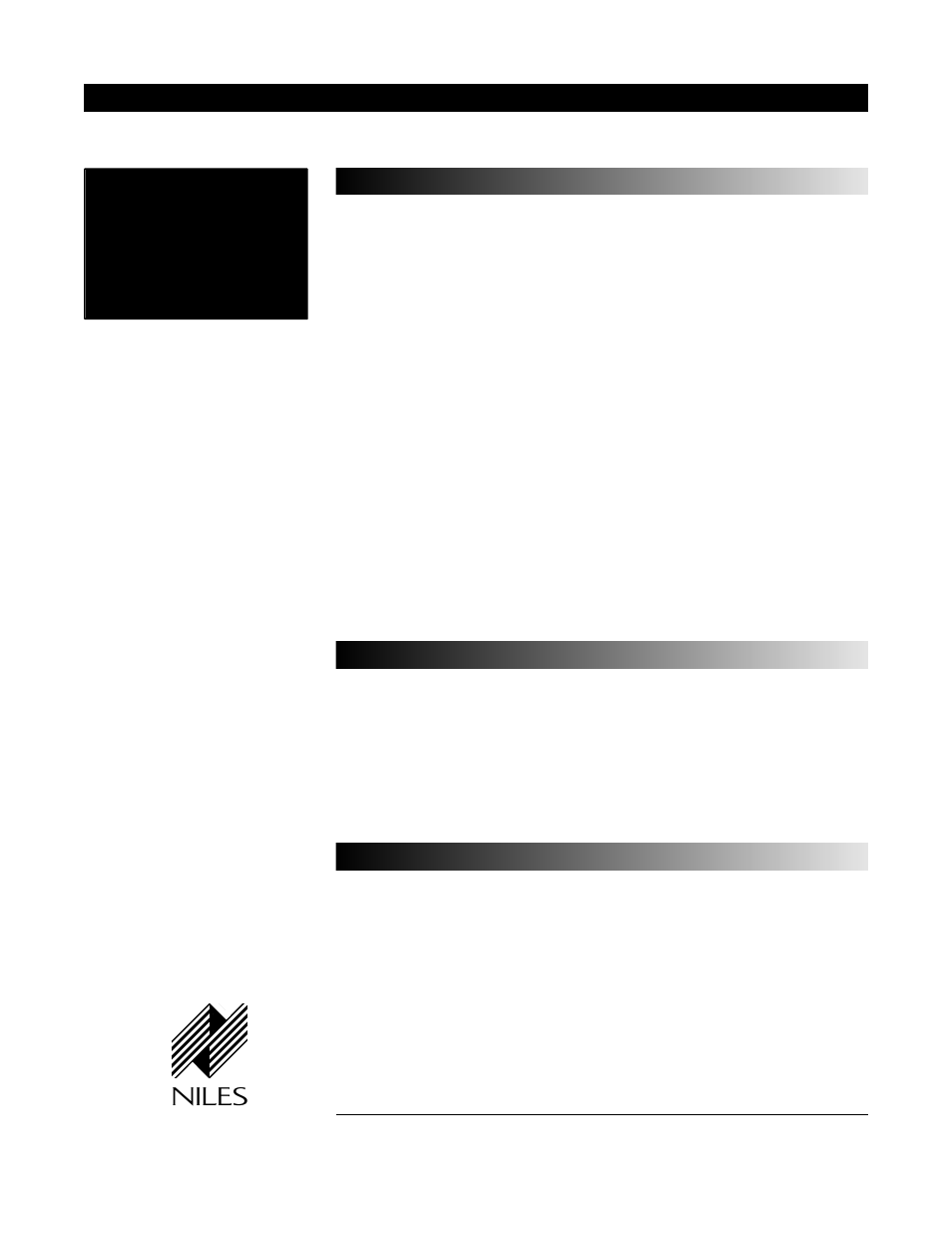 Niles, Tools required | Niles Audio 76 User Manual | Page 2 / 2