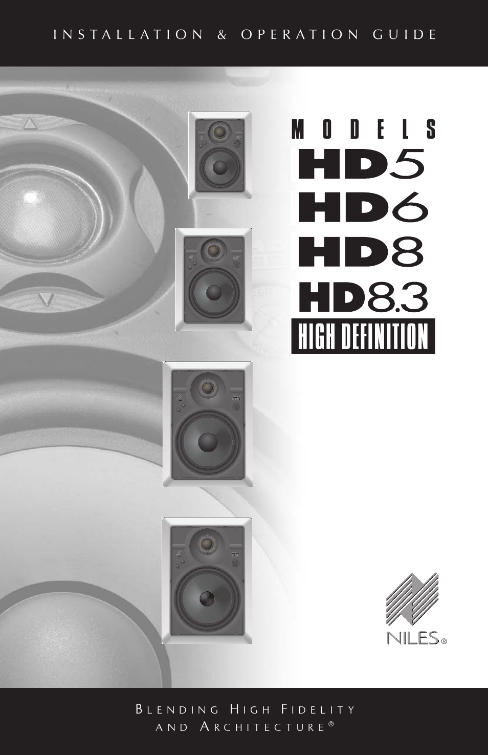 Niles Audio HD5 User Manual | 28 pages