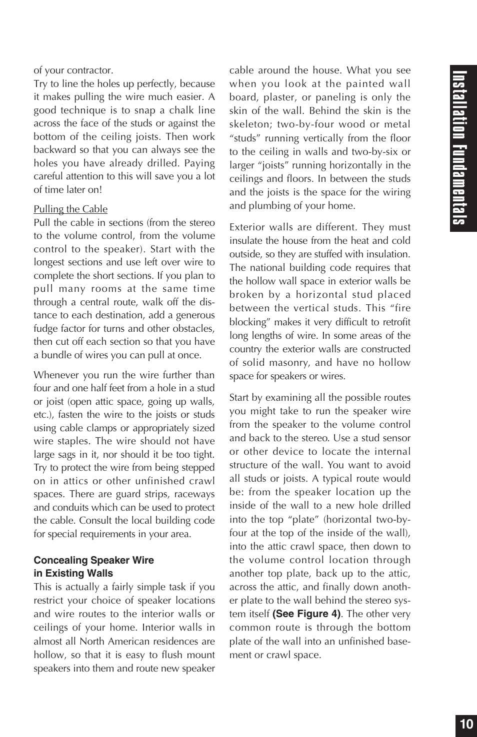 Ins tall atio nf und am ent als | Niles Audio HD5 User Manual | Page 11 / 28