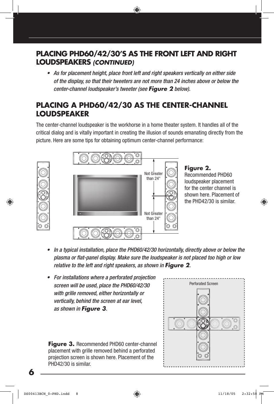 Niles Audio PHD60 User Manual | Page 8 / 20