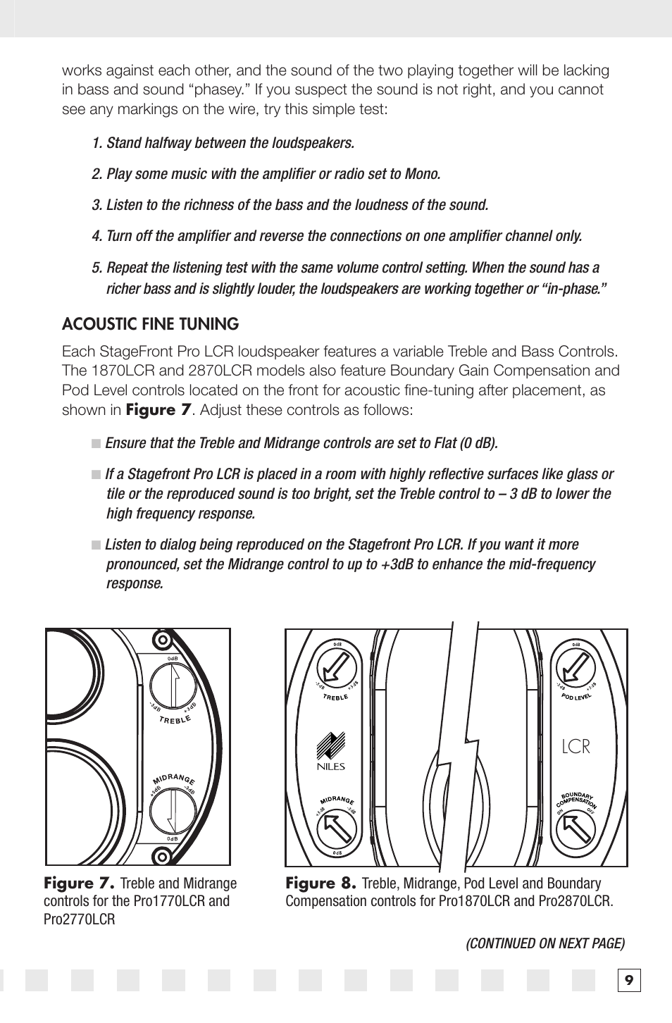 Niles Audio PRO2770LCR User Manual | Page 11 / 16
