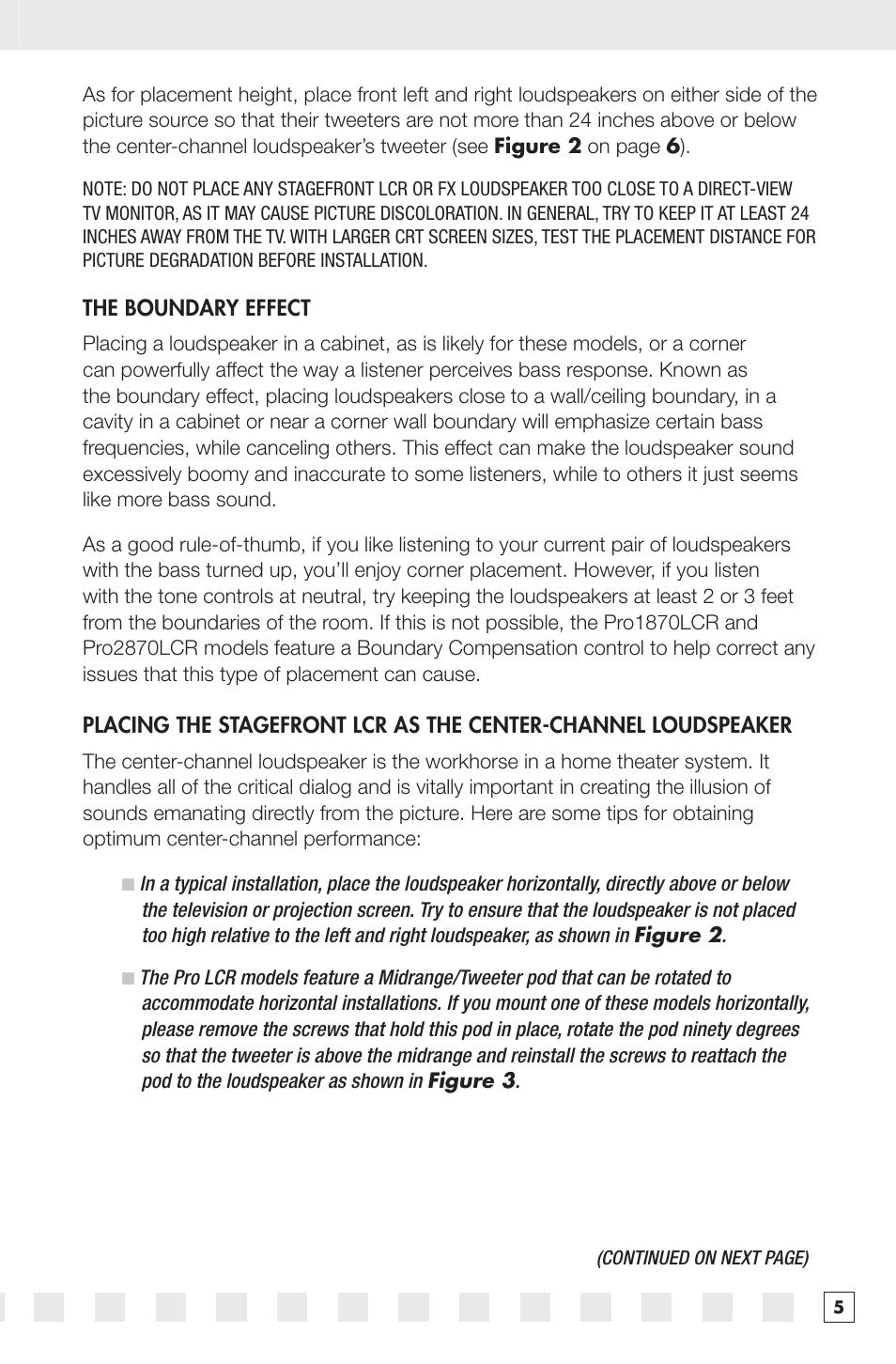 Niles Audio PRO2770LCR User Manual | Page 7 / 16