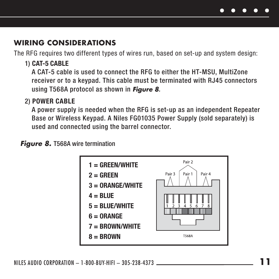 Niles Audio RFG User Manual | Page 13 / 24