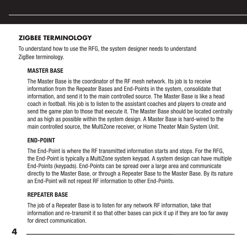 Niles Audio RFG User Manual | Page 6 / 24
