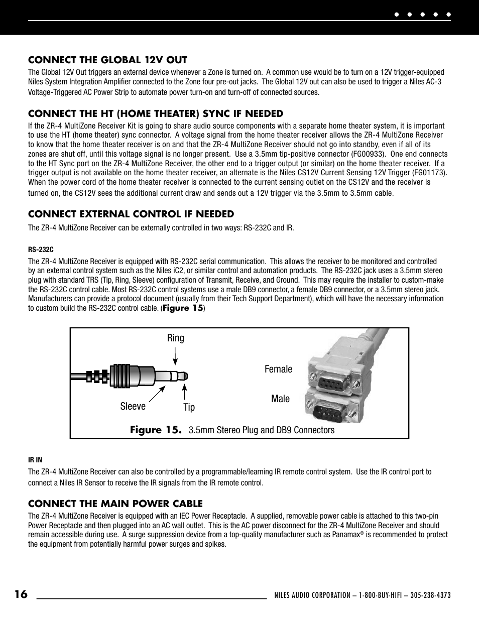 Niles Audio ZR-4 User Manual | Page 18 / 32