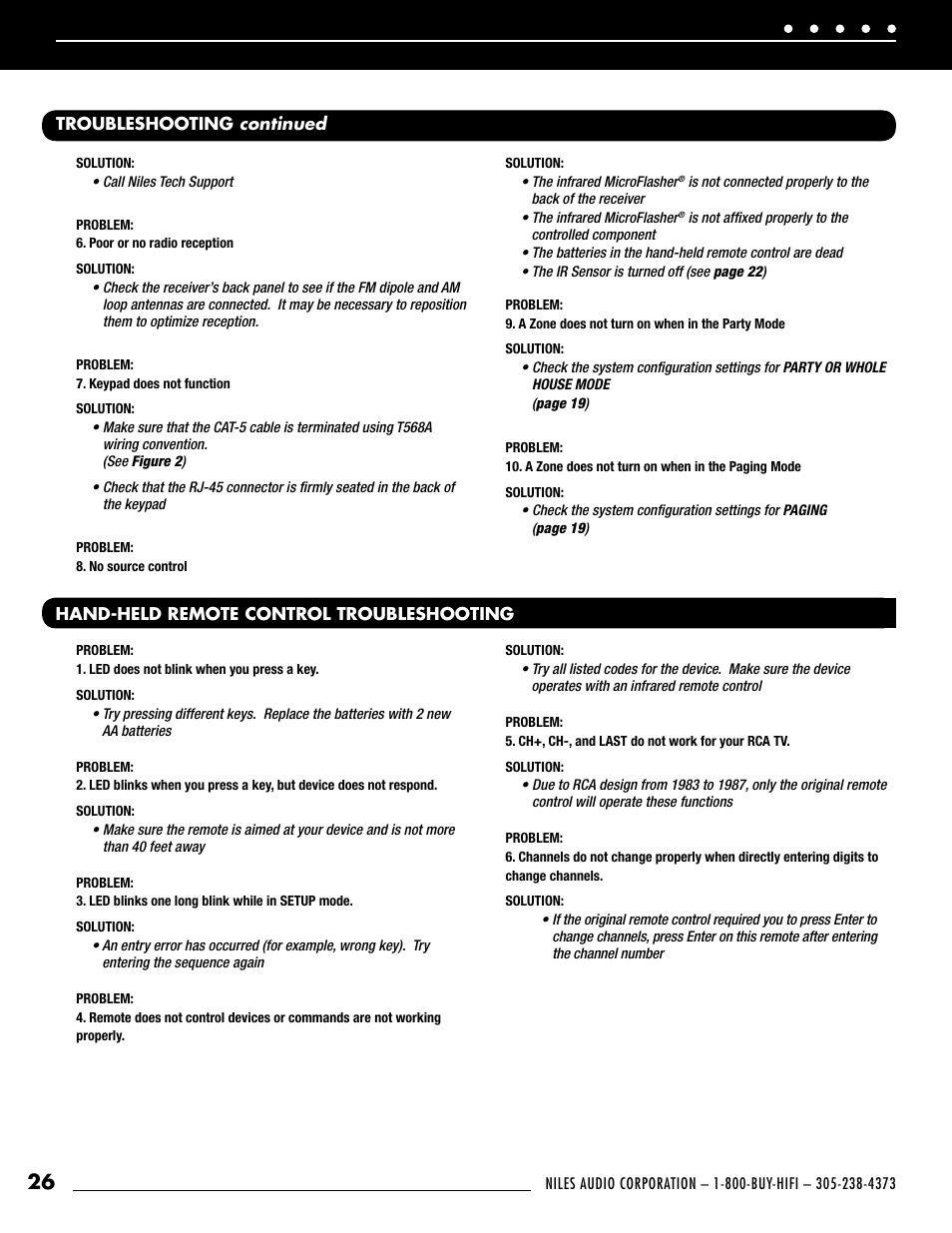 Niles Audio ZR-4 User Manual | Page 28 / 32