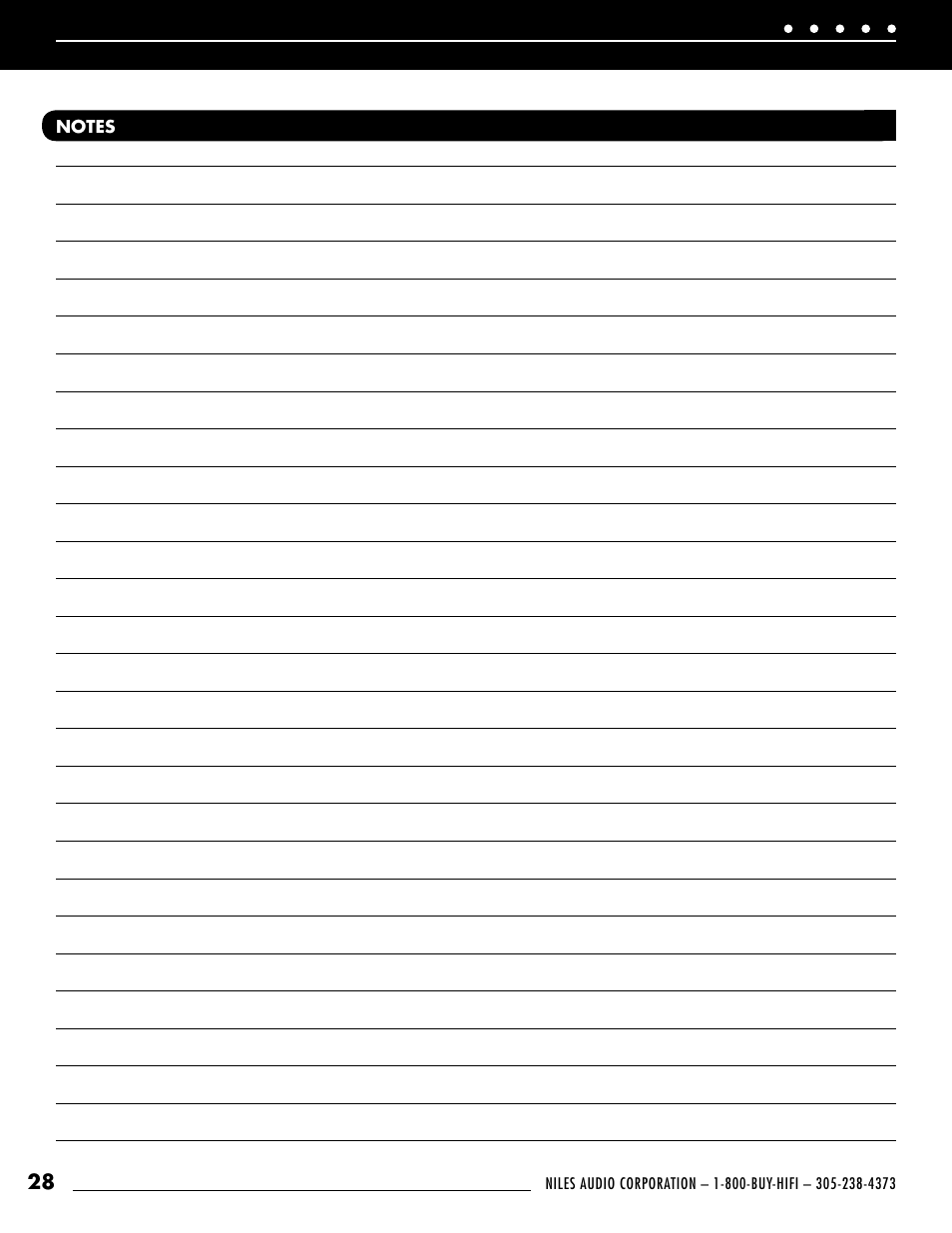 Niles Audio ZR-4 User Manual | Page 30 / 32