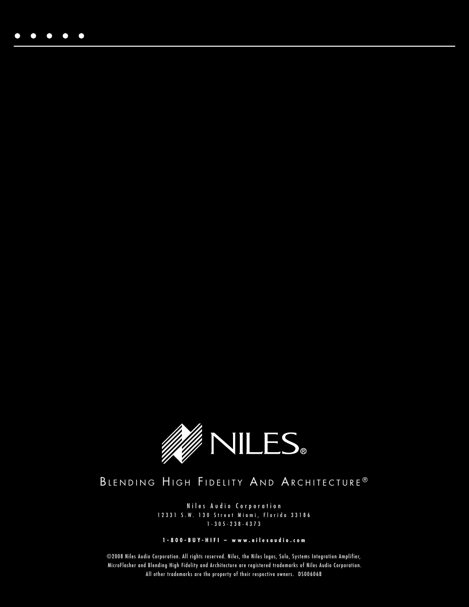 Niles Audio ZR-4 User Manual | Page 32 / 32