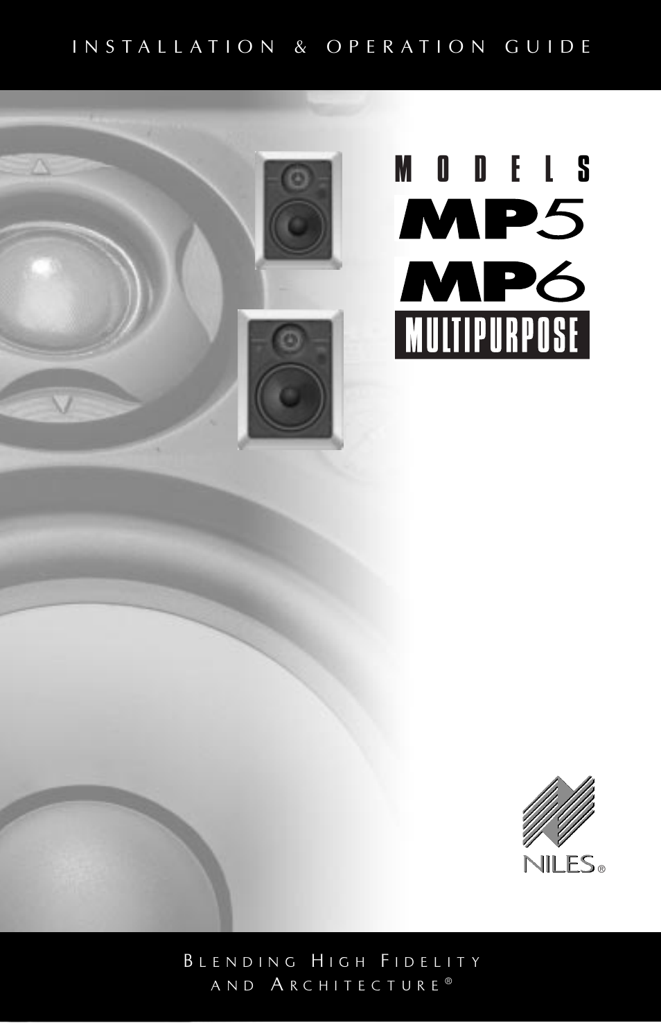 Niles Audio MP6 User Manual | 28 pages