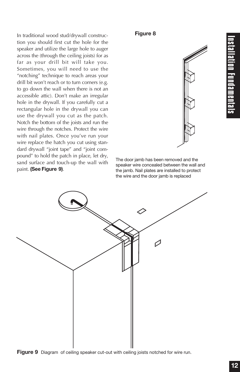 Ins talla tion f undamen tals | Niles Audio Niles CM5HD User Manual | Page 23 / 24