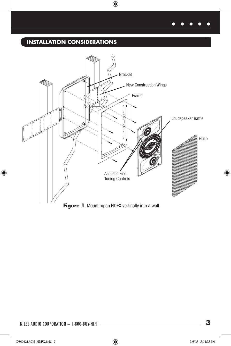 Niles Audio Speaker User Manual | Page 5 / 28