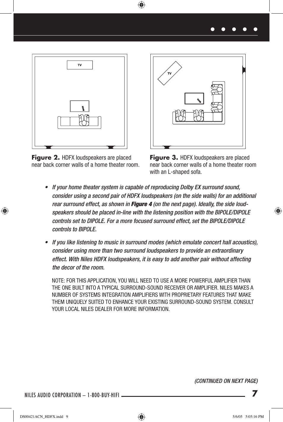 Niles Audio Speaker User Manual | Page 9 / 28