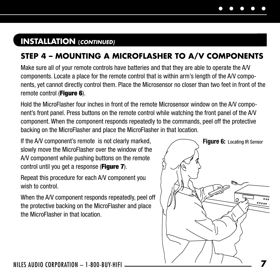 Niles Audio RCA-SM User Manual | Page 9 / 24
