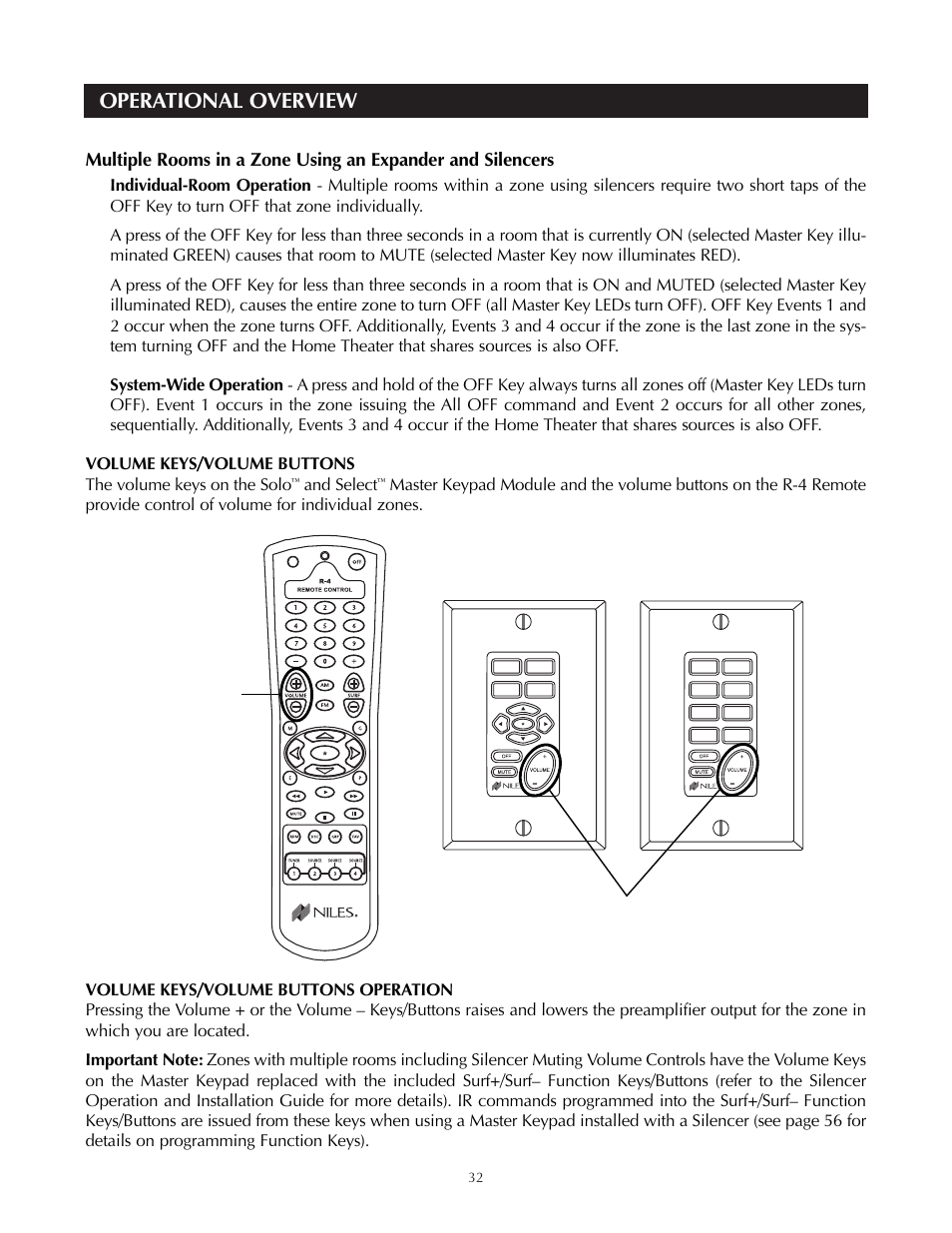 Operational overview, And select, Figure 24 | Niles Audio A4.6Ci User Manual | Page 32 / 107