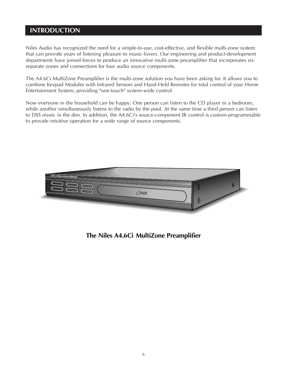 Niles Audio A4.6Ci User Manual | Page 6 / 107