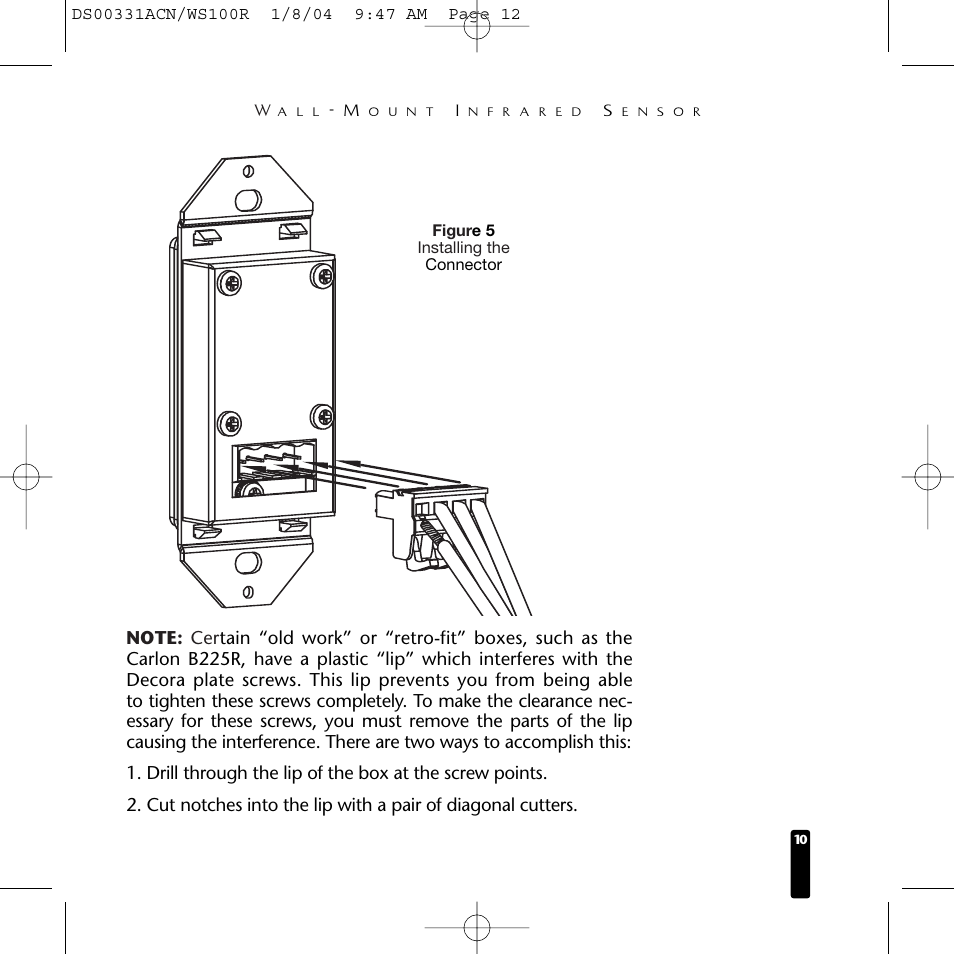 Niles Audio WS100R User Manual | Page 11 / 20