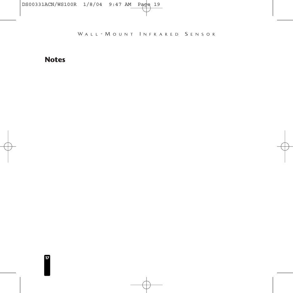 Niles Audio WS100R User Manual | Page 18 / 20