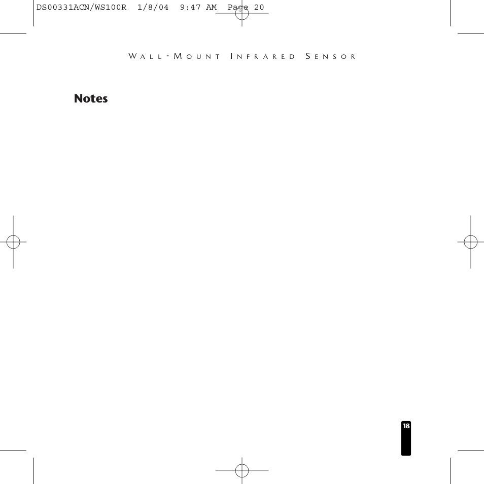Niles Audio WS100R User Manual | Page 19 / 20