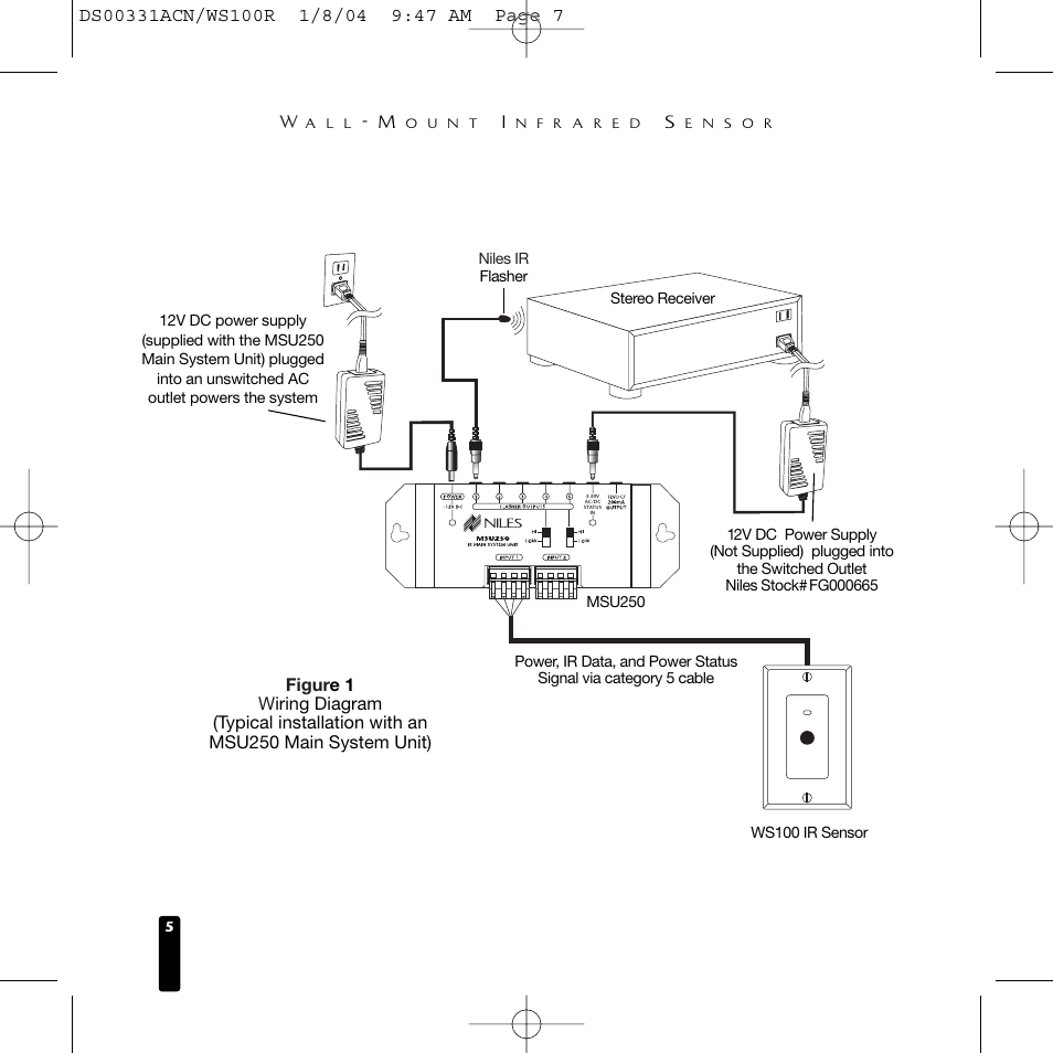 Niles Audio WS100R User Manual | Page 6 / 20