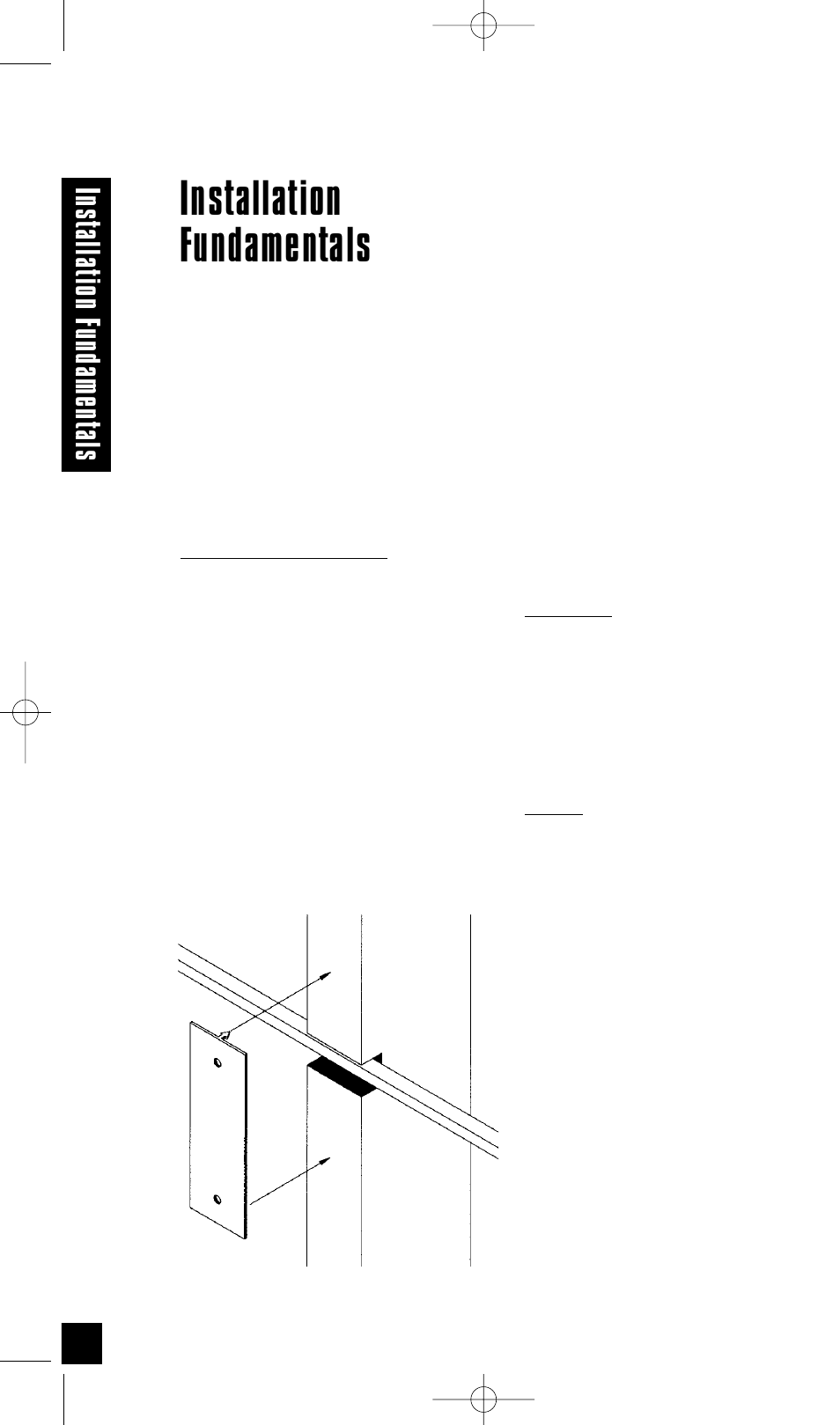 Installation fundamentals, Ins talla tion f undamen tals | Niles Audio CS525 User Manual | Page 10 / 22