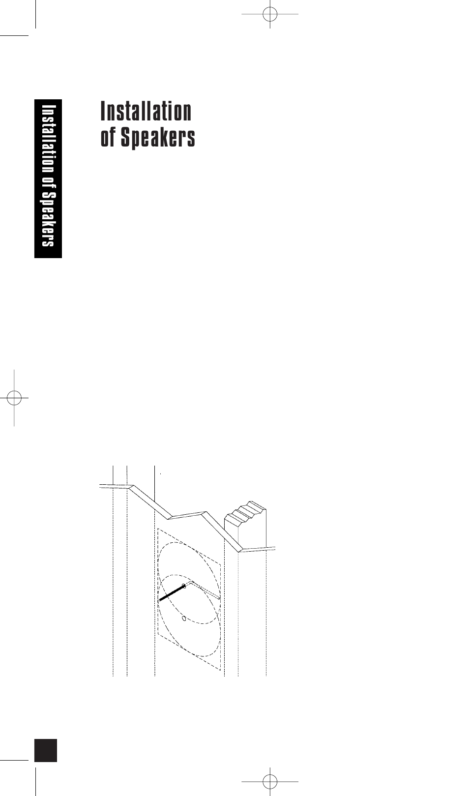 Installation of speakers, Ins talla tion of speak er s | Niles Audio CS525 User Manual | Page 14 / 22