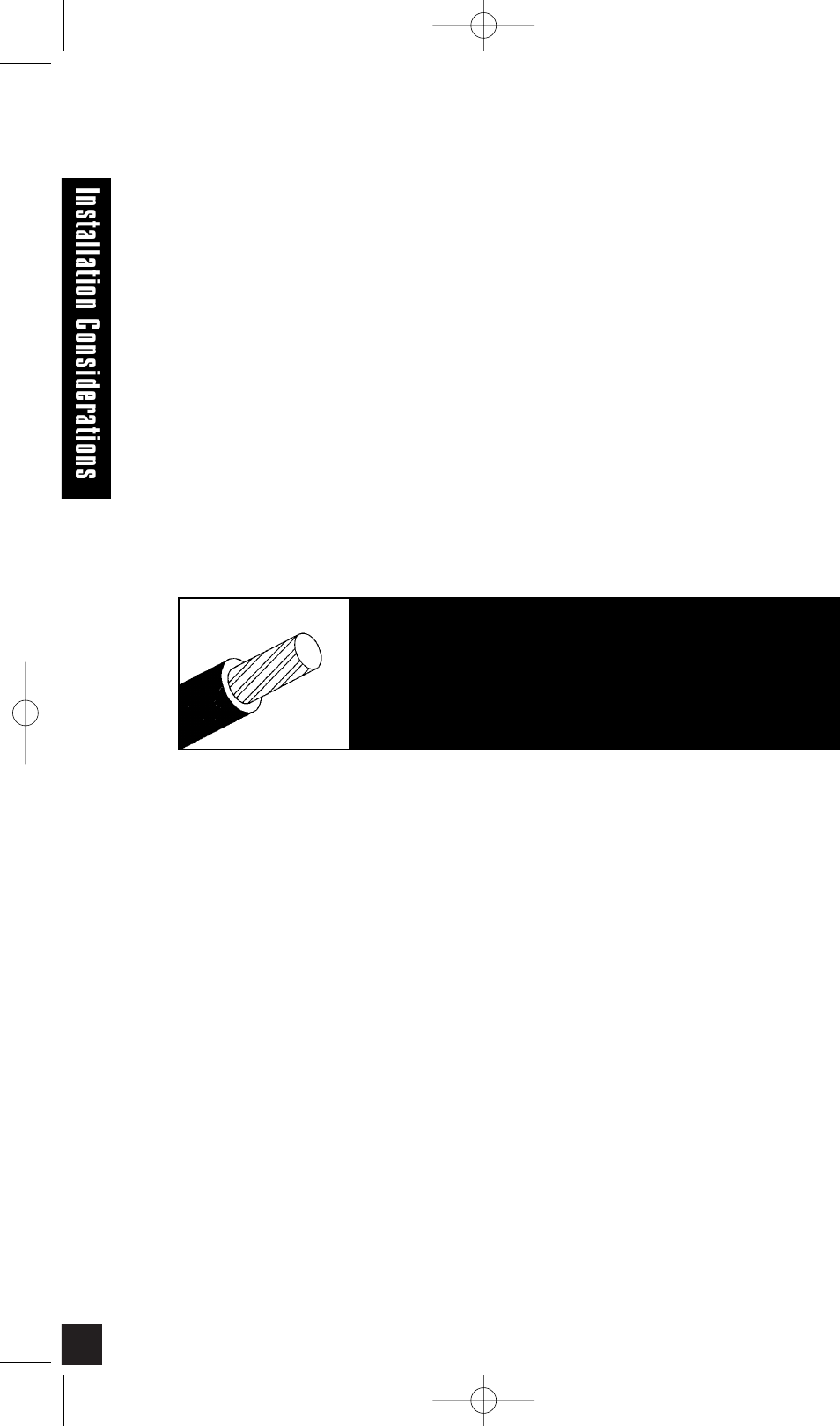 Ins talla tion consider ations | Niles Audio CS525 User Manual | Page 6 / 22