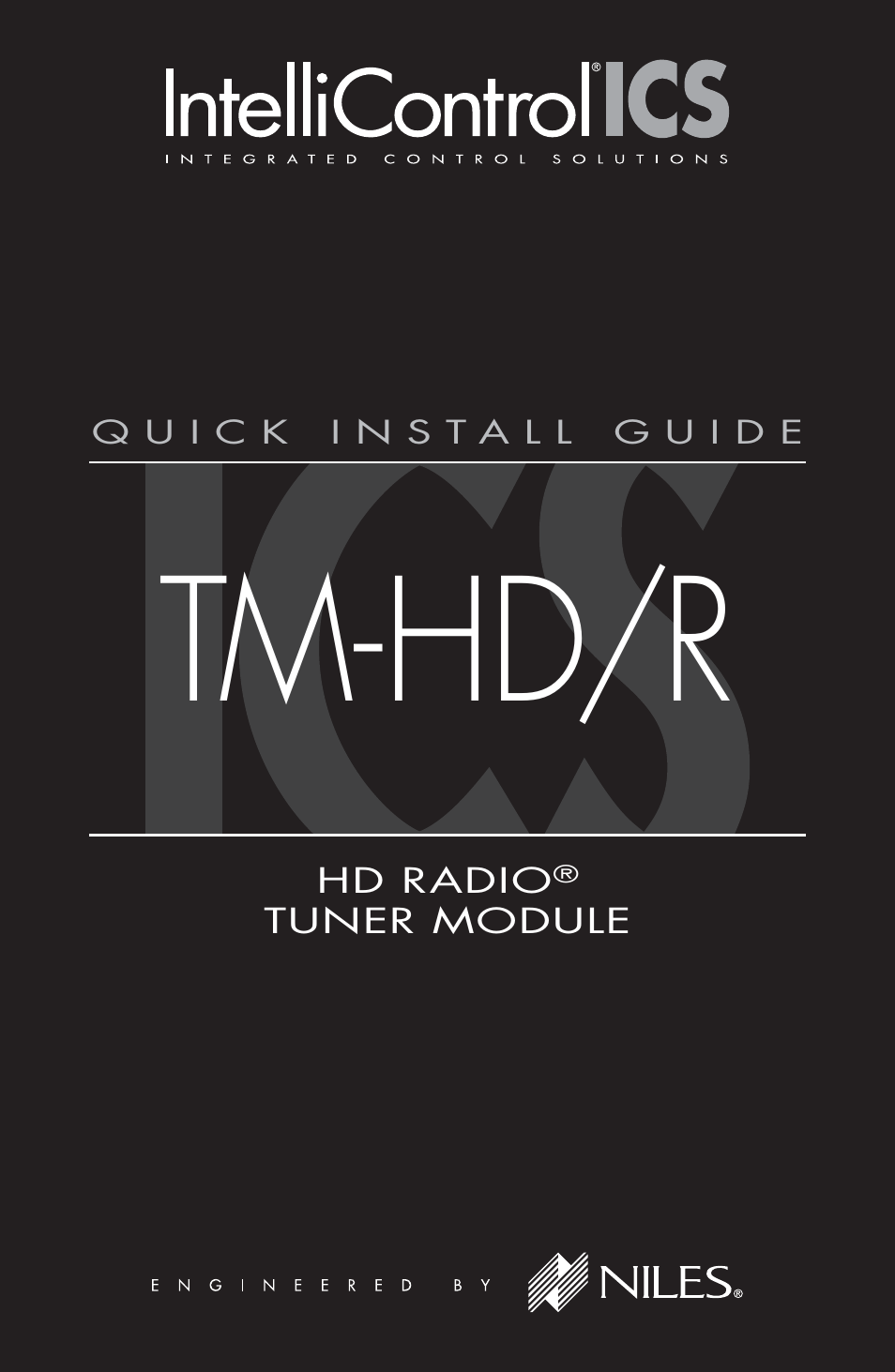 Niles Audio TM-HD/R User Manual | 32 pages