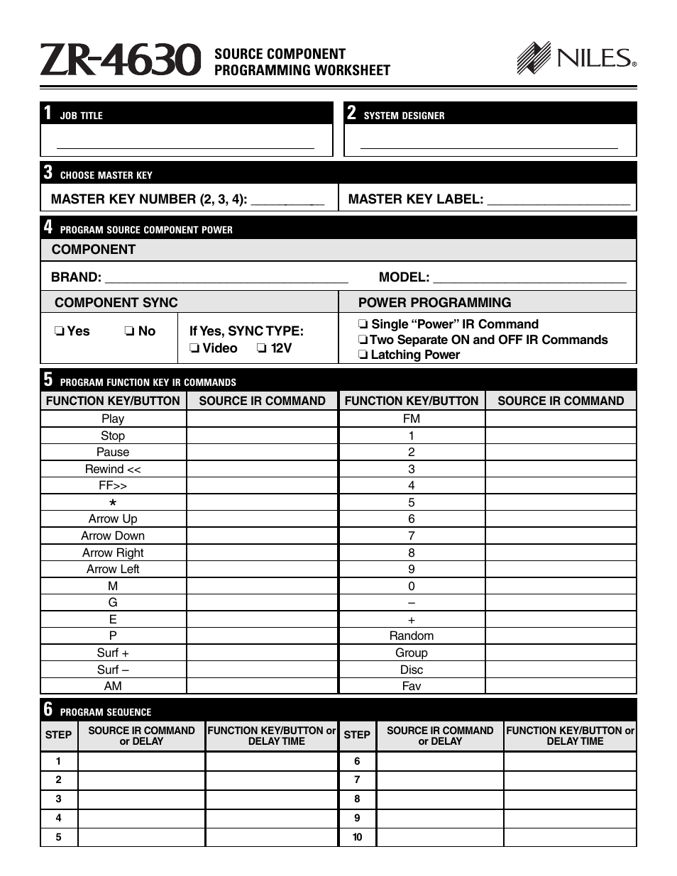 Niles Audio ZR-4630s User Manual | Page 64 / 82