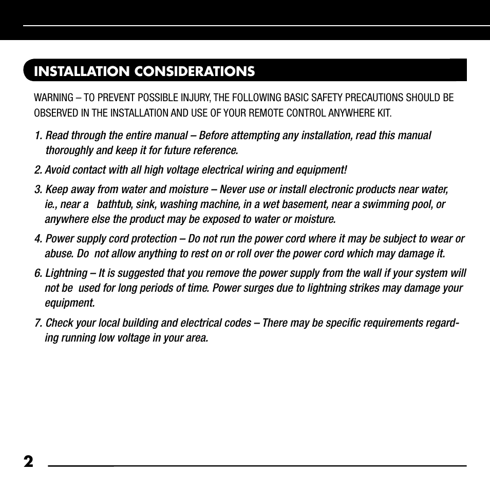 Niles Audio RCA-HT User Manual | Page 4 / 24