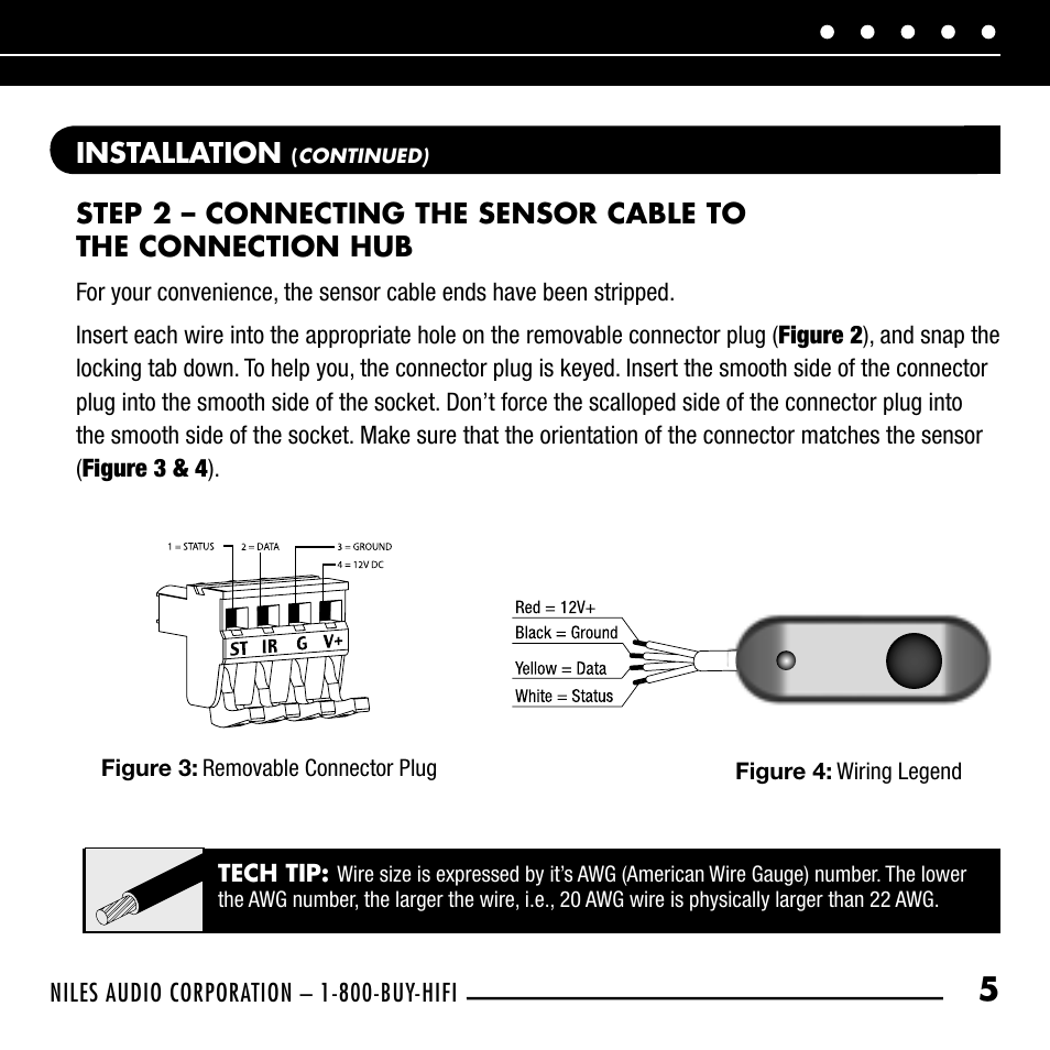 Installation | Niles Audio RCA-HT User Manual | Page 7 / 24