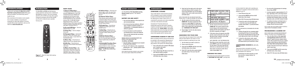 Niles Audio Niles R-6 L User Manual | 2 pages