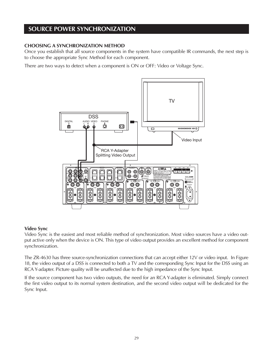 Source power synchronization | Niles Audio Niles ZR-4630 User Manual | Page 29 / 82