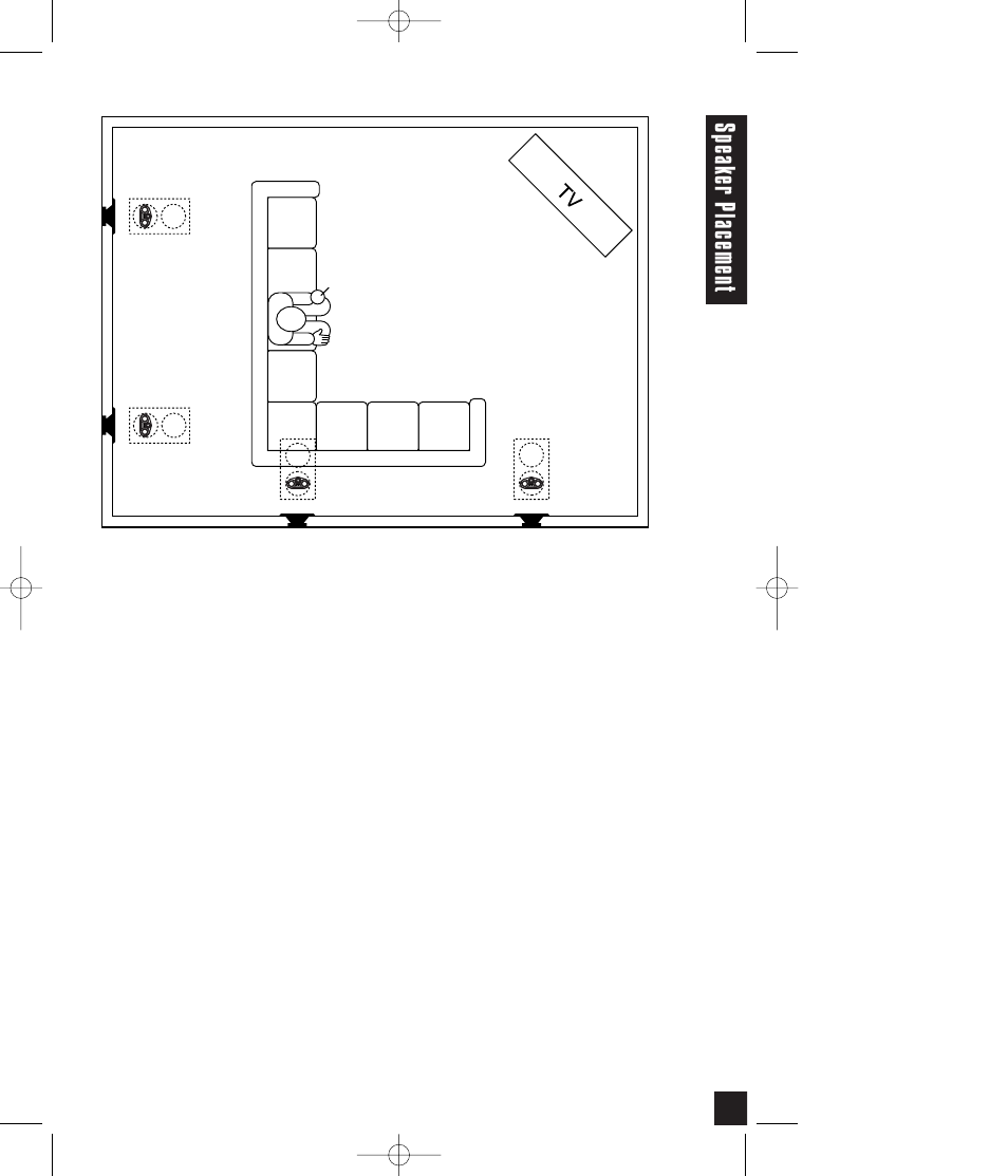 Speak er placemen t | Niles Audio Niles AT8500 User Manual | Page 11 / 28