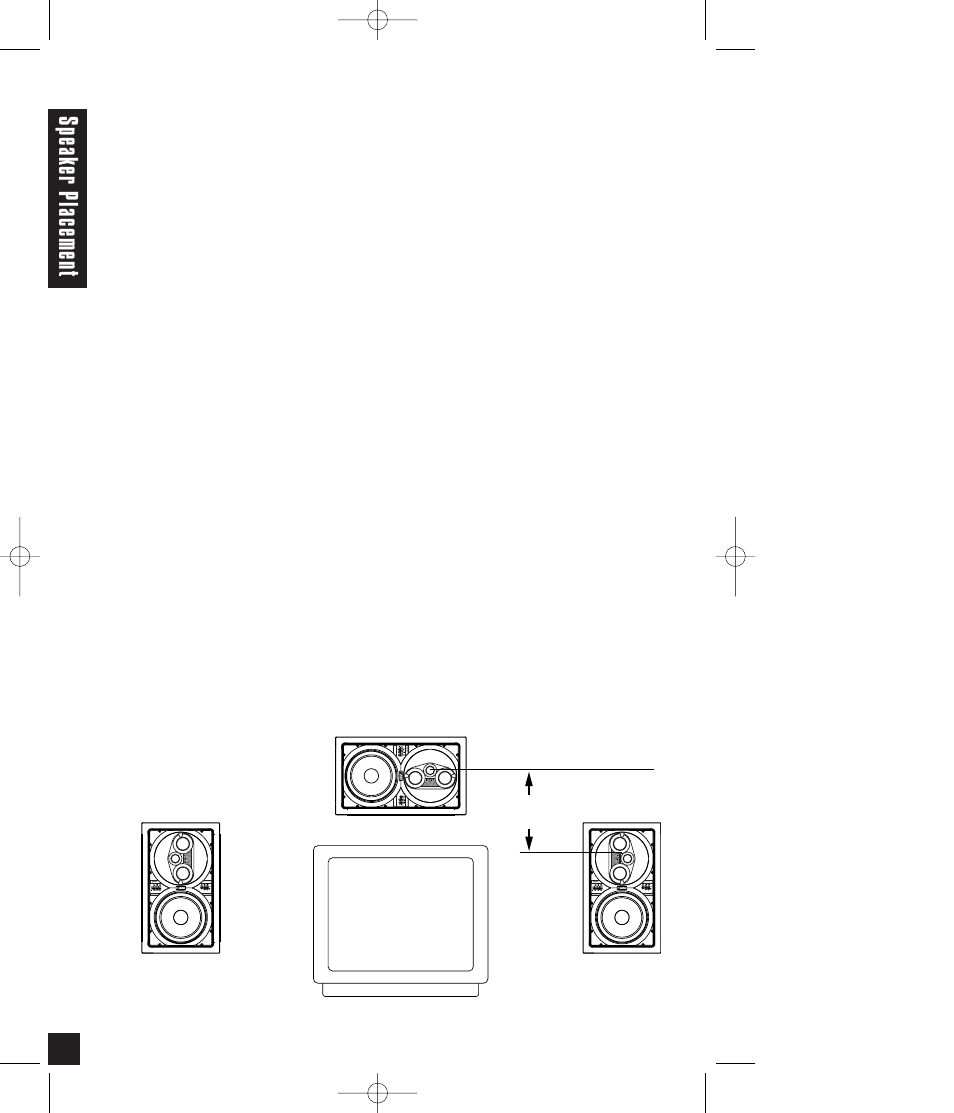 Speak er placemen t | Niles Audio Niles AT8500 User Manual | Page 8 / 28