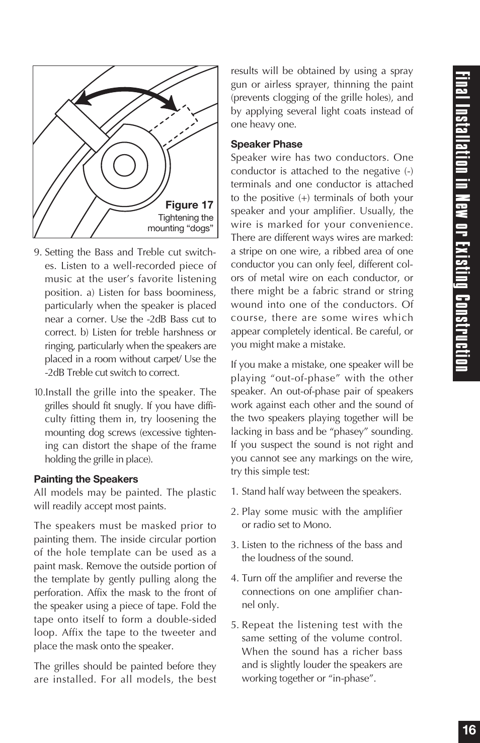 Niles Audio CM6HD User Manual | Page 15 / 24