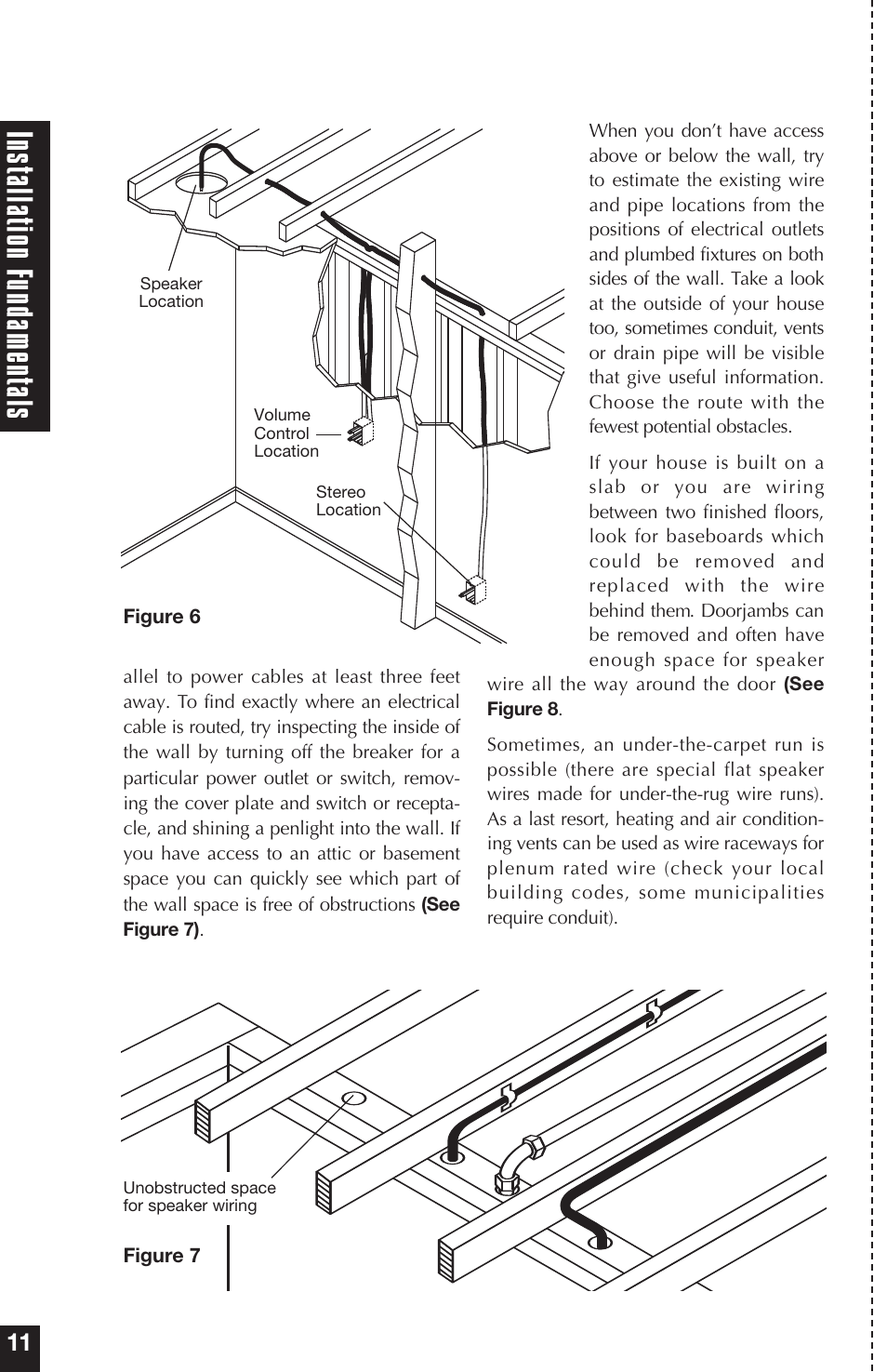 Ins talla tion f undamen tals | Niles Audio CM6HD User Manual | Page 22 / 24