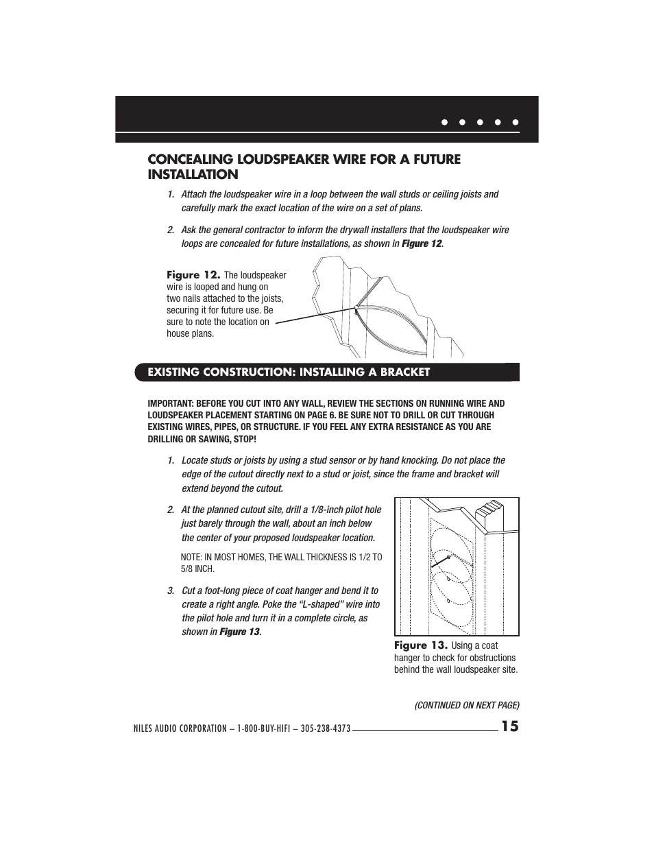 Niles Audio Niles HDFX User Manual | Page 17 / 28