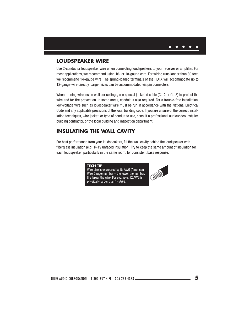 Niles Audio Niles HDFX User Manual | Page 7 / 28