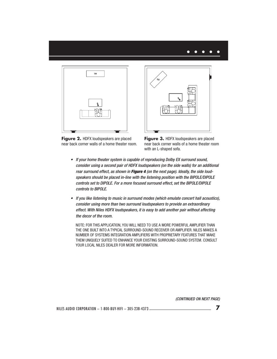 Niles Audio Niles HDFX User Manual | Page 9 / 28