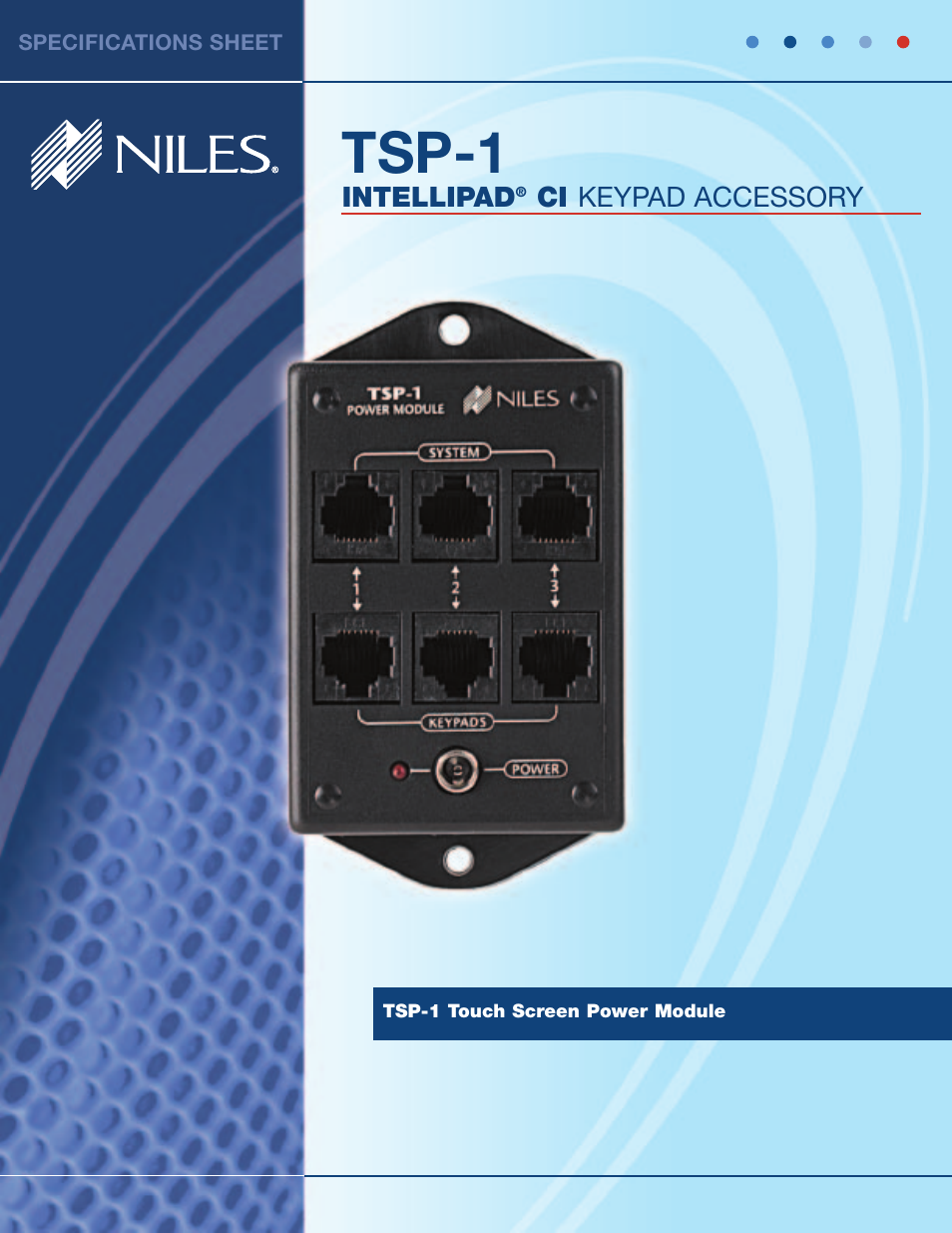 Niles Audio C1 User Manual | 2 pages