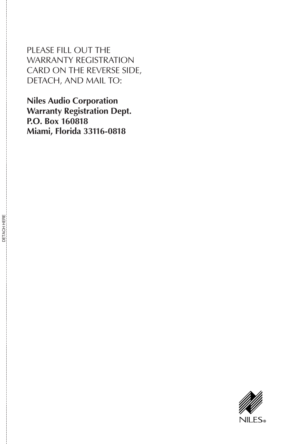 Niles Audio DS6300AT User Manual | Page 21 / 24