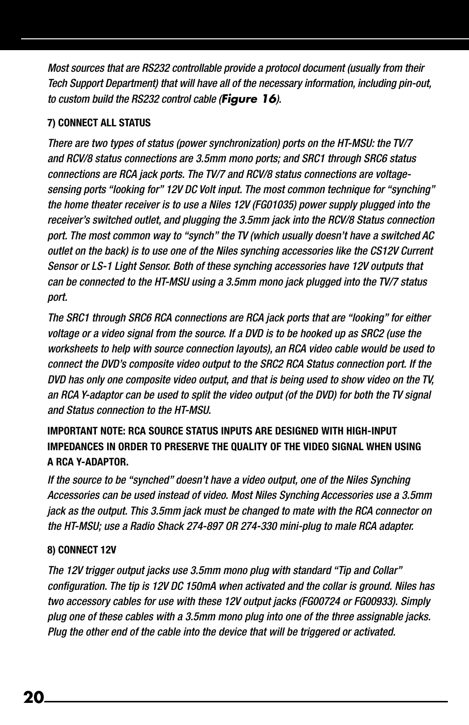 Niles Audio iC2 User Manual | Page 22 / 32