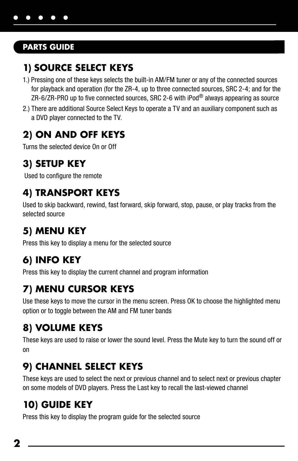 Niles Audio R-8L User Manual | Page 4 / 13