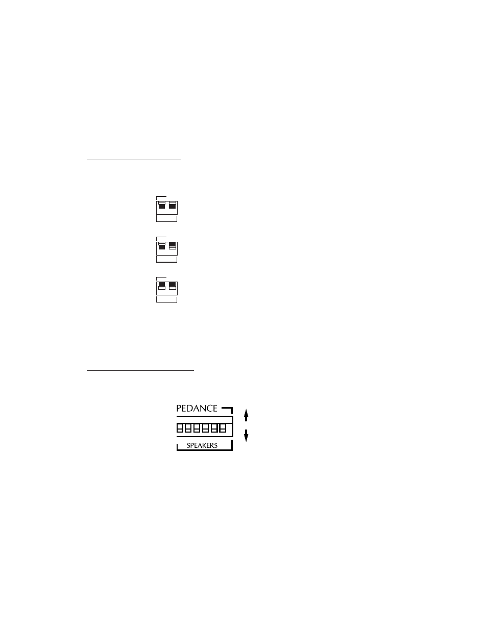 Setting the dip switches, Ohm speakers 4-ohm speakers | Niles Audio RVL-6 User Manual | Page 15 / 46