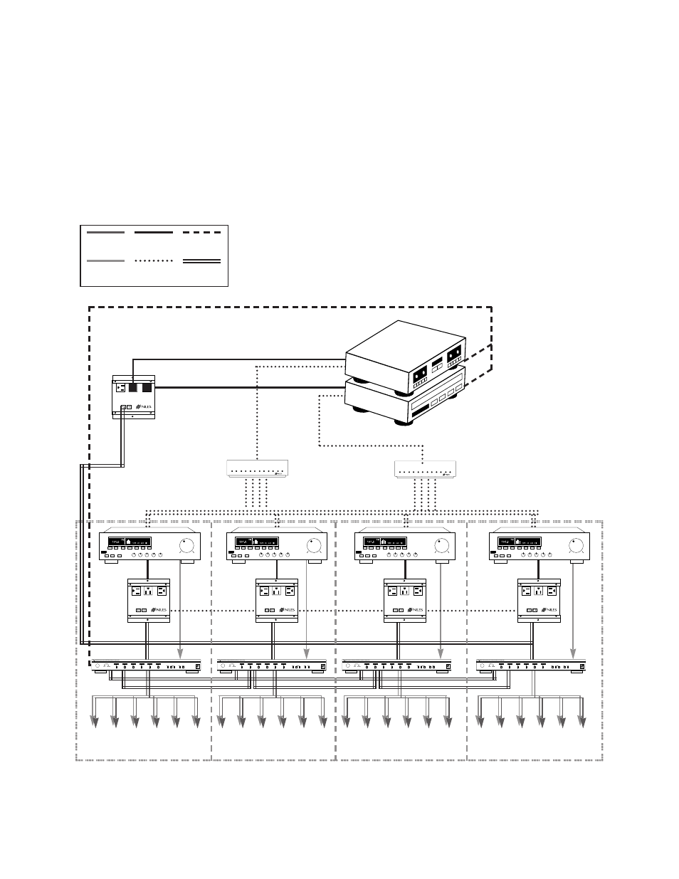 A multiple zone system using up to four rvl-6’s | Niles Audio RVL-6 User Manual | Page 28 / 46