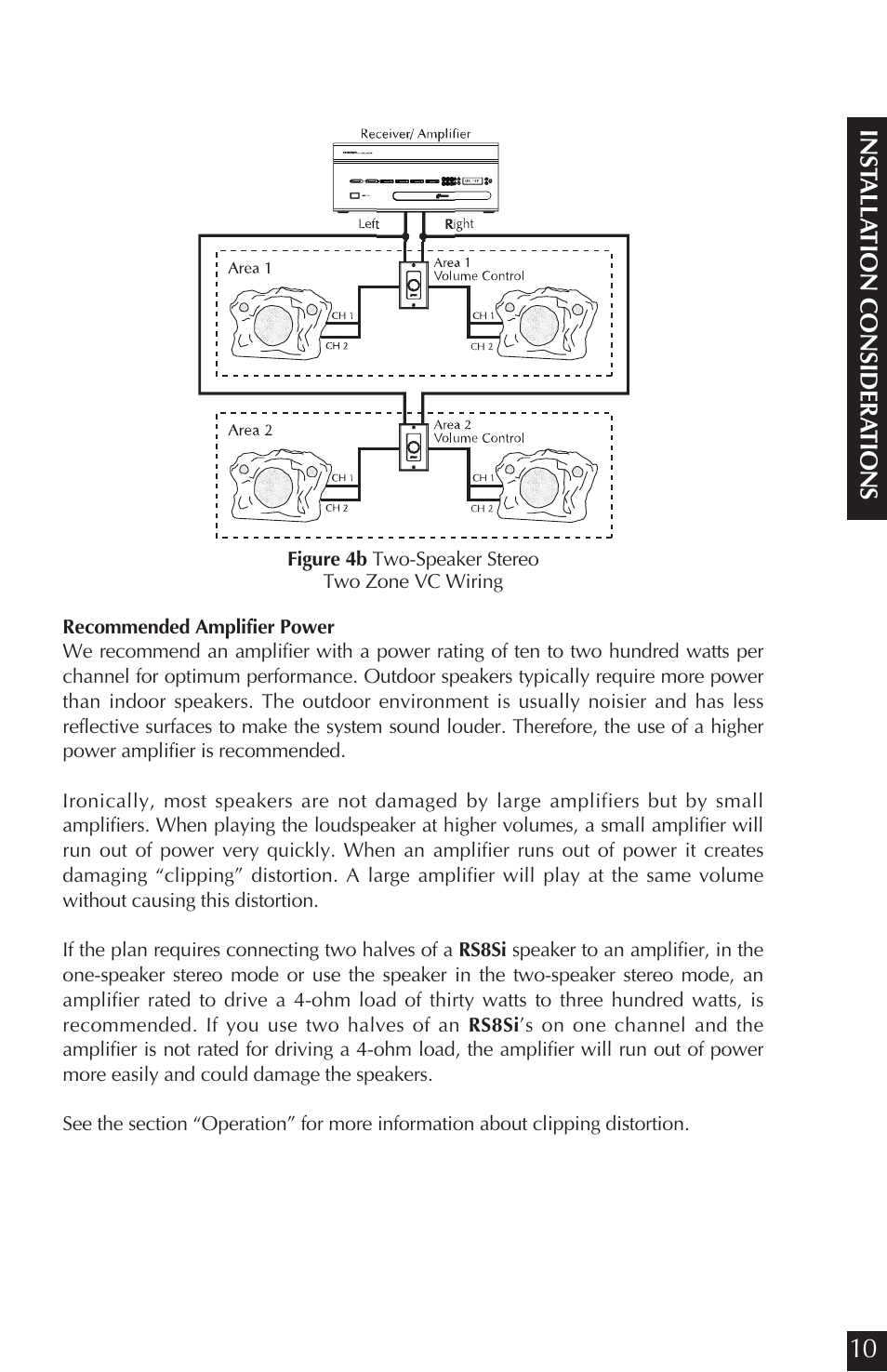 Niles Audio CORAL RS8SI User Manual | Page 11 / 24