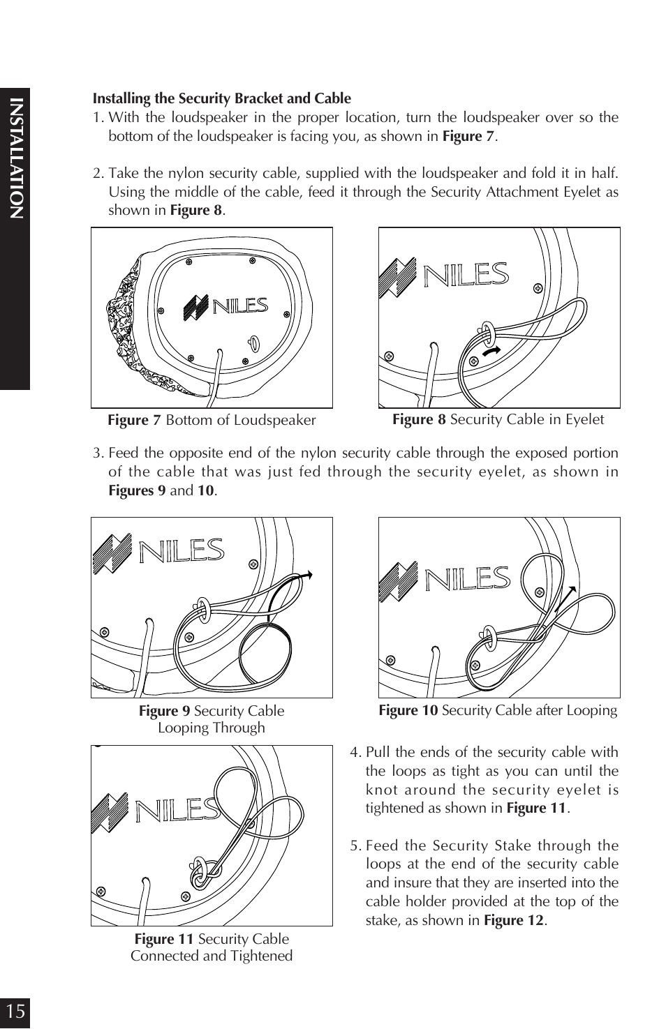 Inst alla tion | Niles Audio CORAL RS8SI User Manual | Page 16 / 24