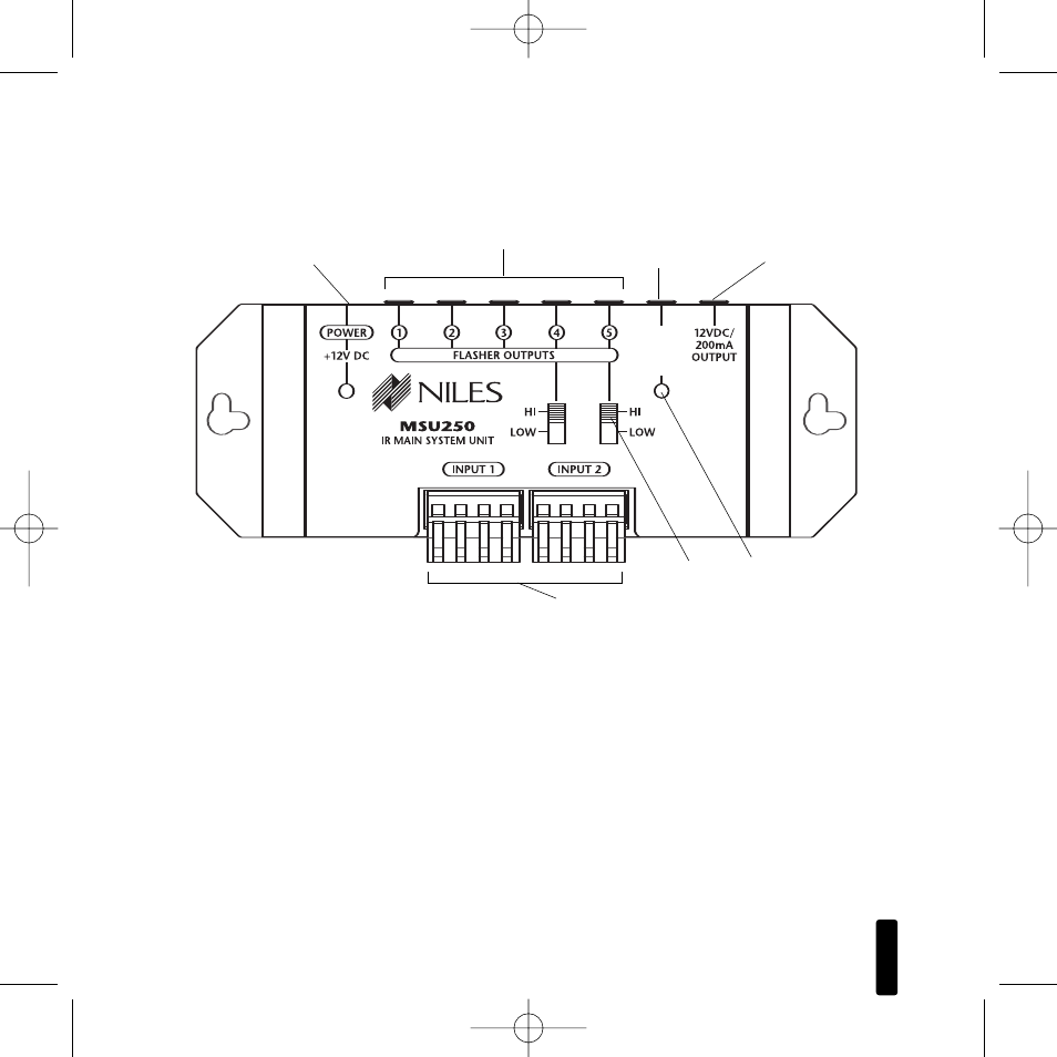 Msu250 parts guide | Niles Audio MSU250 User Manual | Page 5 / 24