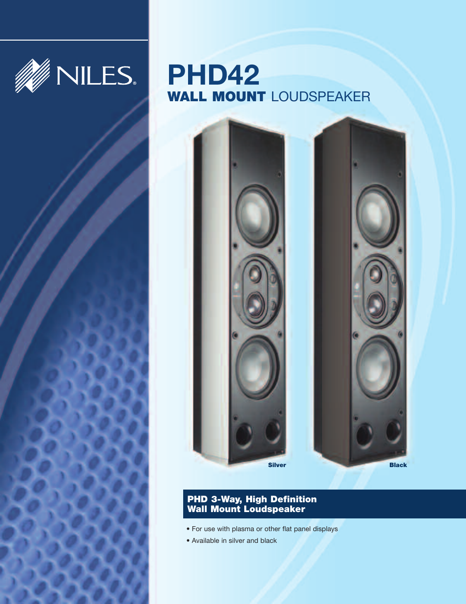 Niles Audio PHD42 User Manual | 2 pages